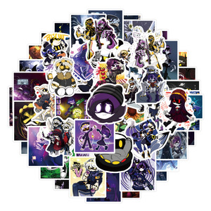 55 piezas Cool Cartoon Murder Drones Graffiti pegatinas para libro botella Decoración Ciencia Ficción Anime pegatina - Product Image 2