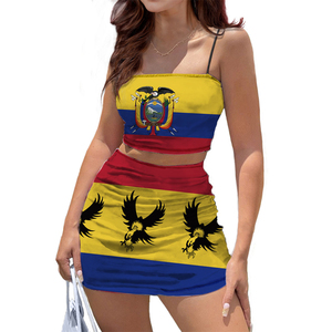 Mini Skirt Crop Top Eritrean Flag Beach Dress Print Bodycon <strong>Outfits</strong> <strong>Women</strong> 2 Piece Set Clothing Dresses Hot <strong>Sexy</strong> Ladies - Product Image 4