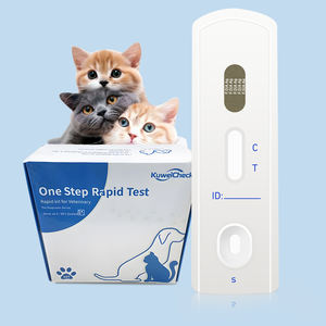 Kit de bandelettes de test rapide d'antigène vétérinaire en plastique durable certifié CE pour le giardia félin avec une durée de conservation de 2 ans - Product Image 2