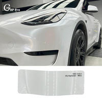 Película de Vinilo TPU GAPPRO Blanco Perlado Resistente a los Rayos UV, con Cambio de Color Perla, Alto Brillo, para Envoltura de Carrocería de Automóviles