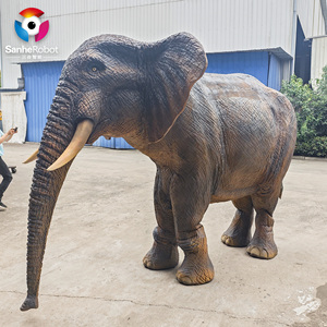 Thực tế đi bộ animatronic động vật voi trang phục cho động vật và vườn thú công viên diễu hành - Product Image 5