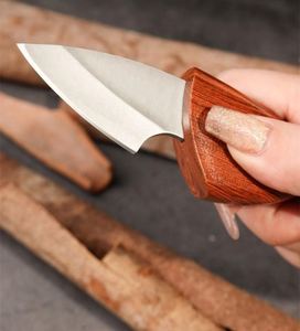 Túi trái cây dao với tay cầm bằng gỗ mini chất béo cá heo dao - Product Image 5