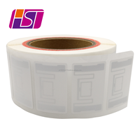 Etiqueta Adhesiva UHF RFID, Etiqueta Reescribible de 54X34MM ISO18000-6C de Largo Alcance EPC Clase 1 Gen2