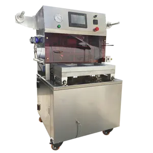 steak vacuum skin tray packaging machine , VSP tray sealer for shrimp/salmon/Maine Lobster tails, vaccum skin packing machine