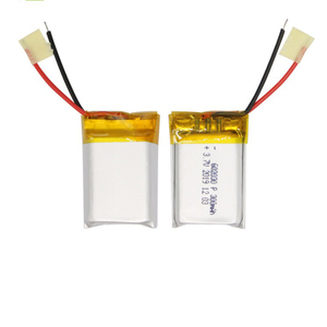 JST konnektörü ile 602030 602040 602035 3.7 V lityum iyon batarya Lipo 3.7 v 300mah 602030 po pil - Product Image 3