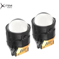3 Couleur Bi-led Projecteur Foglight Projecteur Laser Fog Lamp Tri Color Projecteur Fog Lamp pour Voiture 3 Inch H11 Fog Lamp Projector