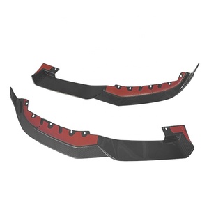 2 Piezas de Alerón Delantero de Fibra de Carbono Real para <span class=keywords><strong>BMW</strong></span> Serie 5 G30 LCI Estilo <span class=keywords><strong>M</strong></span>-SPORT 2021-2023 - Product Image 1