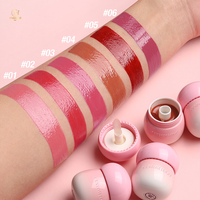 Gloss à lèvres repulpant personnalisé marque privée brillant à lèvres plus dodu base de brillant à lèvres végétalien brillant à lèvres repulpant transparent vente en gros