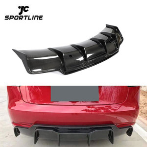 JCSPORTLINE Sợi Carbon Mô Hình <span class=keywords><strong>3</strong></span> Phía Sau <span class=keywords><strong>Diffuser</strong></span> Cho Tesla Mô Hình <span class=keywords><strong>3</strong></span> Sedan 4 Cửa - Product Image 1