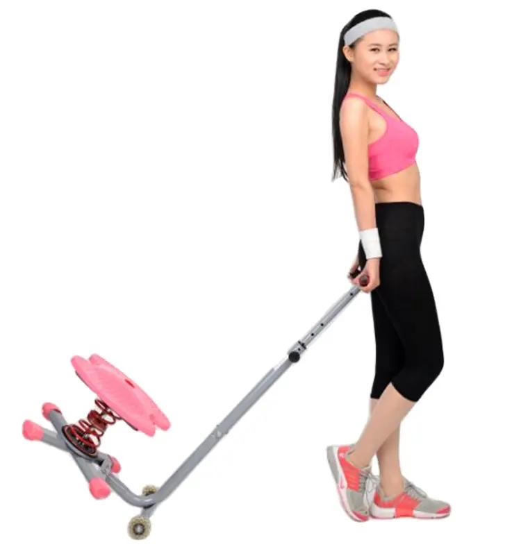 China Leverancier Fitness Body Shaping Twist Stepper Roze Taille Twister Oefenmachine