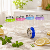 Nouvelle conception de boîte de conserve pour soda avec étiquette, 3,5 g, 7 g, 90 ml, 135 ml, bouteille en plastique, bonbons comestibles, biscuits, gommes, herbes, fleurs, emballage en plastique