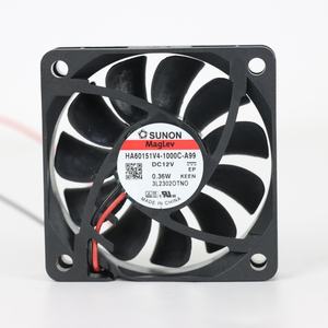 Ventilador Axial de Refrigeración SUNON HA60151V4-1000C-A99 Eléctrico OEM de Plástico 60x60x15mm 12VDC 22mA 0.36W 2200RPM 12.7CFM para Gabinete e Inversor - Product Image 1