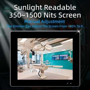 Prix de gros direct d'usine 10.4 pouces populaire écran tactile intelligent personnalisable moniteur LCD industriel dentaire et de qualité médicale - Product Image 2