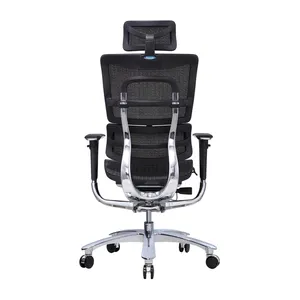 JNS-801 suporte preto giratório reclinador, high end ergonômico mais confortável cadeira escritório