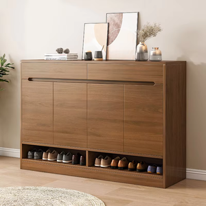 Nouvelle armoire à chaussures en MDF grande capacité pour balcon, meuble de rangement économique pour entrée de hall - Product Image 1