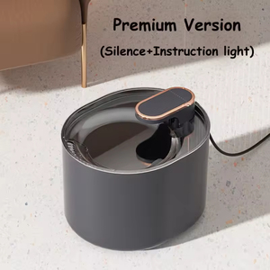 New Pet 3L Thông Minh Thông Minh Thiếu Nước Cut-Off Với Ánh Sáng Mô Hình Nước Dispenser Mèo Đài Phun Nước - Product Image 2