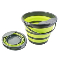 Égouttoir à fruits et légumes pliable et rétractable de haute qualité avec poignée rétractable