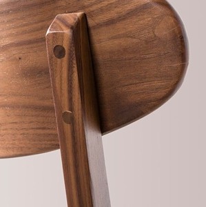 <span class=keywords><strong>Chaise</strong></span> <span class=keywords><strong>de</strong></span> salle à manger en noyer massif à prix avantageux avec <span class=keywords><strong>assise</strong></span> en tissu vert sauge - Product Image 5