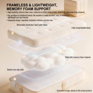 Canapé-lit pliant <span class=keywords><strong>super</strong></span> doux pour enfants, design moderne, garnissage en mousse, personnalisable ODM/OEM, idéal pour chambre et usage commercial – Meilleure vente en gros - Product Image 2