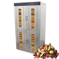 304 roestvrijstalen elektrische motor verwarming 80-100kg capaciteit voedselontwateringsapparatuur 80-laags fruit- en groenteschijven drogen