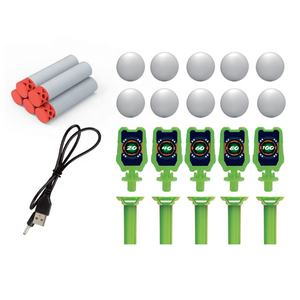 <span class=keywords><strong>2</strong></span> in1 الكهربائية تحوم النار الهدف لعبة تارجت النار لعب كرة طافية اطلاق النار لعبة مع <span class=keywords><strong>2</strong></span> لينة الرصاص البنادق - Product Image 4