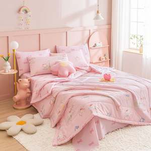 Kids Cotton <b>Toddler</b> Comforter Printed Cute Pattern Air Conditioning <b>Quilt</b> Bedding - Product Image 2