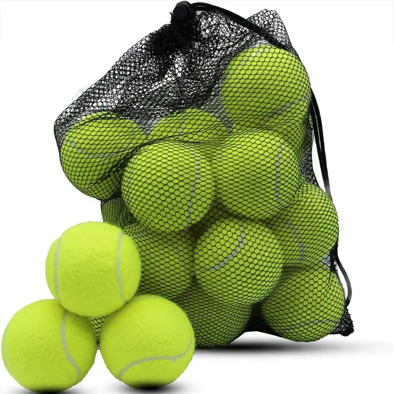 من المصنع مباشرة كرة تنس للتدريب 64 مم 1.3 متر عالية المرونة المقاومة للصدمات الدرجة الخاصة يمكن تخصيص الشعار