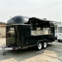 Remorque alimentaire mobile demi-restaurant demi-barbecue Piaggio Ape Food Truck certifiée AL-KO VIN