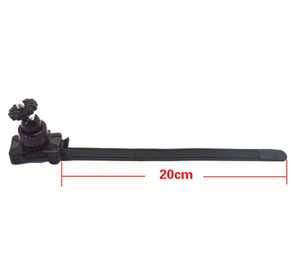 Support de caméra d'action à 360 degrés avec adaptateur de conversion léger à vis de 1/<span class=keywords><strong>4</strong></span> pouces pour ceinture de moto pour accessoires <span class=keywords><strong>GoPro</strong></span> - Product Image 3