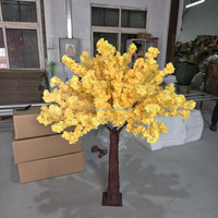 Arbres à fleurs de cerisier artificiels de haute qualité, magnifiques et roses, pour la décoration intérieure et extérieure, la maison, le bureau