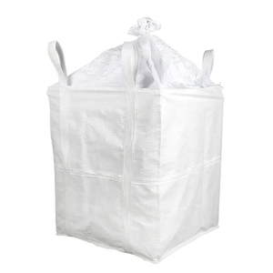 Contenedor FIBC Jumbo al por mayor, Big Bag para asfalto de 1500 kg, Contenedor de PP Super <span class=keywords><strong>Maxi</strong></span> para alimento de <span class=keywords><strong>pollo</strong></span>, Bolsa tejida de PP para construcción de 1 tonelada - Product Image 1
