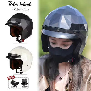 Offre de fabricant d'usine Casque vintage de haute qualité à bas prix Casques de <span class=keywords><strong>moto</strong></span> à visage ouvert - Product Image 6