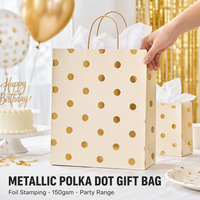 Sac cadeau en papier kraft biodégradable respectueux de l'environnement avec logo personnalisé |   Emballage alimentaire pour mariage et fête |   Recyclable en gros