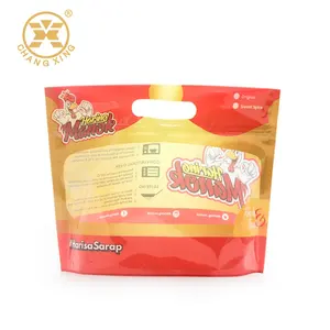 Custom Printed Stand Up Rotisserie Chicken Duck Bags Roast Poultry Packaging Bag Microwavable Antifog Manok Turkey Packing Pouch