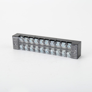 TB-15A/10P เทอร์มินัลบล็อก 10 ขั้ว 150A การเชื่อมต่อแบบสกรูทองแดง ติดตั้งบนแผง - Product Image 2