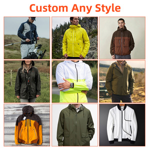 Giacca Impermeabile 3 in 1 Lavabile Antivento Durevole di Dimensioni Standard ISO Parka con Cappuccio alla Moda Traspirante - Product Image 3