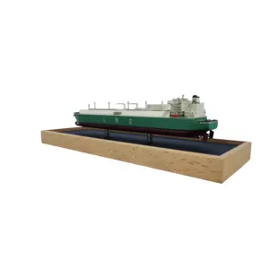 맞춤형 LNG 선박 스케일 모델 선물 전문 3D 컨테이너 선박 보트 모델 만들기