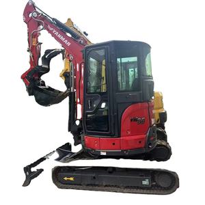 Mini pelle sur chenilles YANMARR Vio15 Vio30 vio45 vio55 de 1 tonne d'occasion bon marché 0.01m3 pour Offre Spéciale à Shanghai - Product Image 1