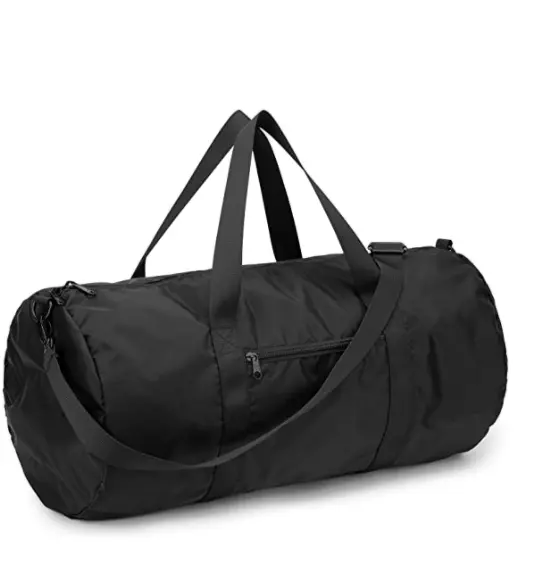 กระเป๋าออกกำลังกายพับได้สำหรับผู้ชายผู้หญิง,กระเป๋าดัฟเฟิลน้ำหนักเบาพร้อมกระเป๋าด้านในกระเป๋ากีฬา