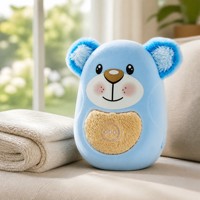 Ours bleu en peluche parlant avec intelligence artificielle, jouet interactif à commande vocale, compagnon rechargeable pour enfants de 5 à 7 ans, cadeau