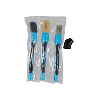 Ensemble de brosses de qualité supérieure pour le detailing automobile, kit de nettoyage de voiture anti-chimique et sans rayures