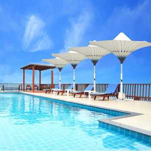 Creative Outdoor Parasol Commercial Area Landscape Umbrella Popular for Courtyards Hotels Popular for Advertising Parasol