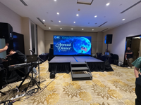 Écran LED d'intérieur P2.6 P2.9 P3.9 de haute qualité, écran LED couleur plein format étanche pour extérieur, contrôle Novastar HD, affichage LED mobile pour événements