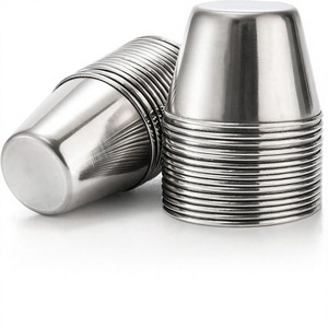 Tazón para Salsas de Acero Inoxidable de 1.5 oz de Capacidad, 100% Original, de Alta Calidad, el Más Vendido, para Uso en Restaurantes y en el Hogar, a Bajo Precio - Product Image 1
