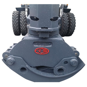 Fournisseurs de machines forestières, grappin d'excavatrice Xuvol 90P, utilisé pour les excavatrices de 4 à 9 tonnes avec rotation à 360 degrés, pièces de machines de construction - Product Image 1