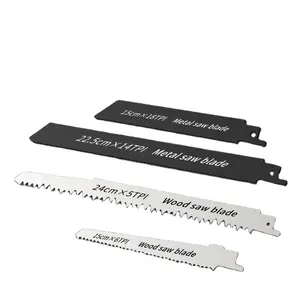 Nanwei Reciprozaag Messen Metaal/Hout 15/22.5/24 Cm Hoogwaardige Accessoires Voor Elektrisch Gereedschap