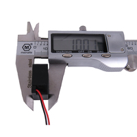 Yüksek kaliteli havalandırma fanı 2010 PBT UL94-V0 siyah kare 5 bıçak DC soğutma fanı 20x20x10mm DC 12V hayranları
