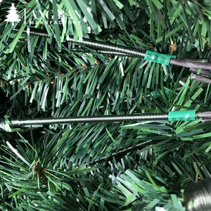 Directo de fábrica al por mayor plegable con bisagras Rbol Arbol De Navidad Pvc verde Artificial el moderno árbol De Navidad 1,2 m - Product Image 3