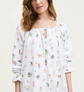 Pigiama <span class=keywords><strong>da</strong></span> Donna Taglie Forti <span class=keywords><strong>con</strong></span> Stampa e Design a Bretelle, Sensazione di Puro <span class=keywords><strong>Cotone</strong></span>, Stile Primaverile e Autunnale, Traspirante, Casual, Tinta Unita - Product Image 5