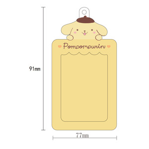 Linda caricatura paca perro tarjeta cubierta estudiante ID ídolo álbum tarjeta pequeña funda protectora - Product Image 1